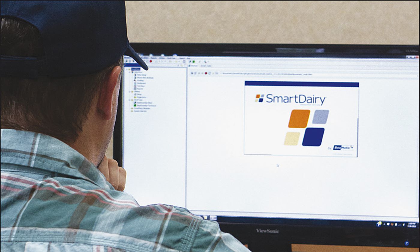 BouMatic SmartDairy telepirányítási és menedzsment rendszer