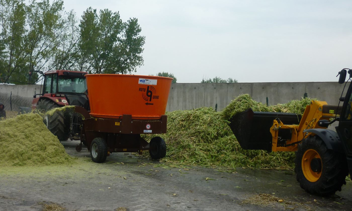 Roto Grind bontó-aprító gép