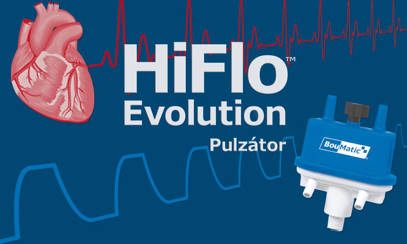 HiFlo Evolution pulzátor